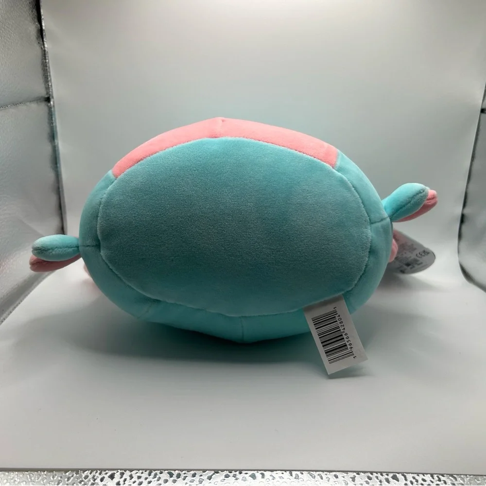 Squishmallows Isler 💙Teal and 🩷Pink 🦀Crab Plush